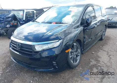 2022 Honda Odyssey Elite from USA, damaged, VIN 5FNRL6H98NB026410